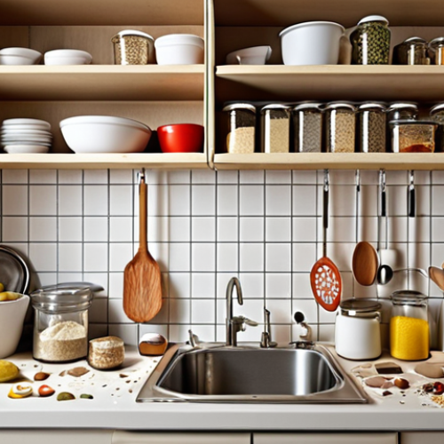 **

Data Preprocessing: A cluttered kitchen with dirty, poorly cut ingredients, transitioning to a clean, organized kitchen with perfectly prepared ingredients, symbolizing the importance of data cleaning and normalization in NLP.

**